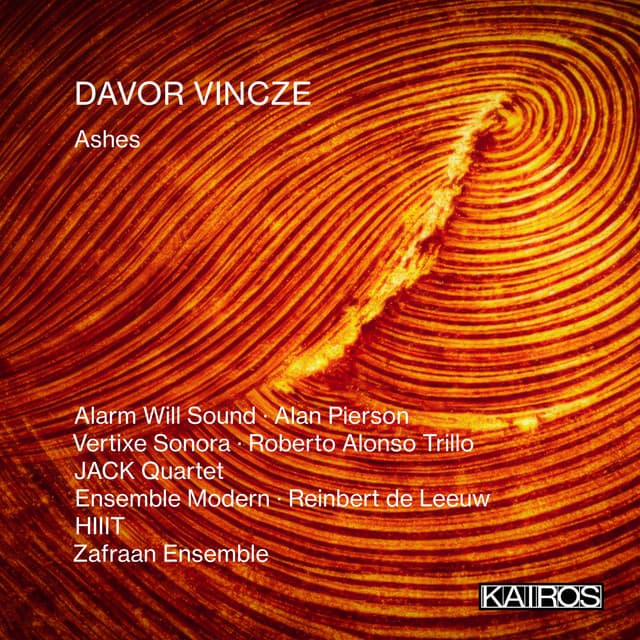Davor Vincze: Ashes cover art