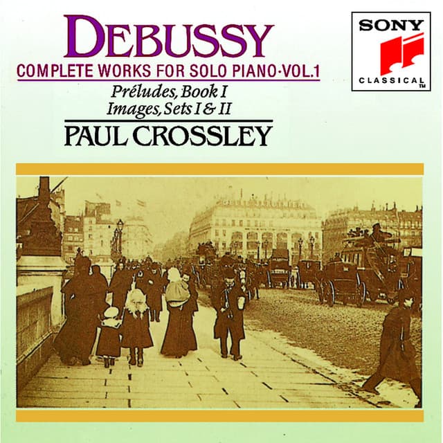 Debussy: Complete Works for Solo Piano, Vol. 1 cover art