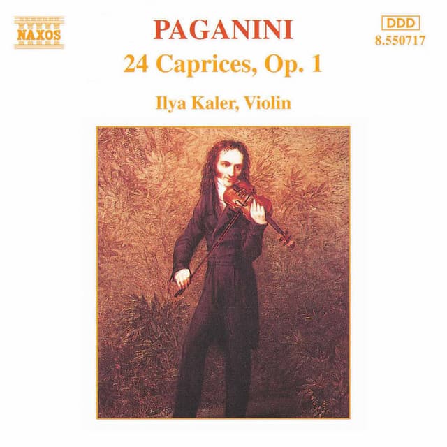 24 Caprices for Solo Violin, Op. 1, MS 25: No. 17 in E-Flat Major cover art