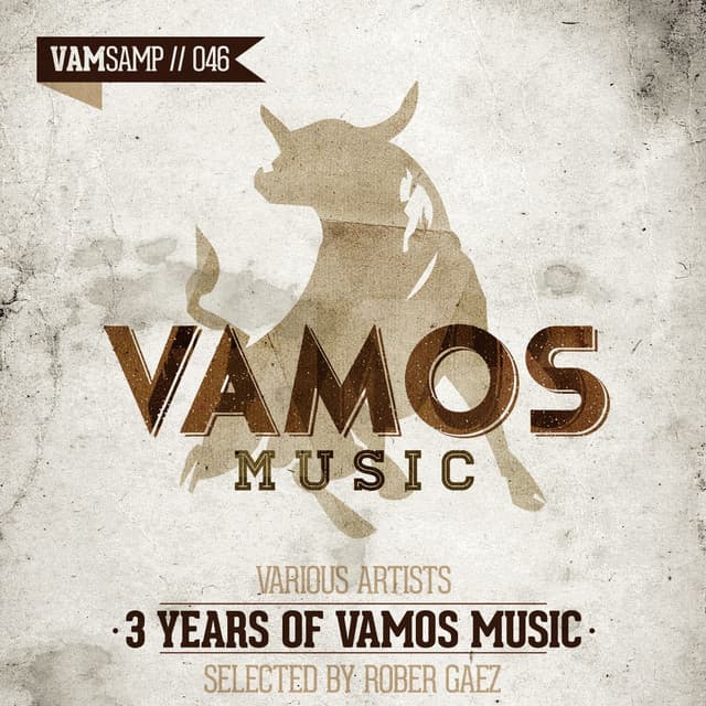 3 Years of Vamos Music Selected by Rober Gaez cover art