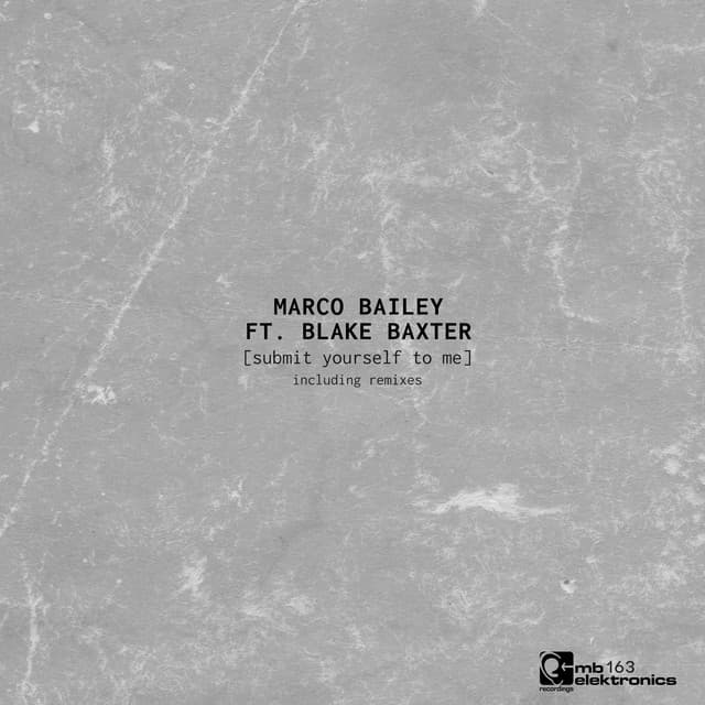 Submit Yourself To Me - Blake Baxter Edit cover art