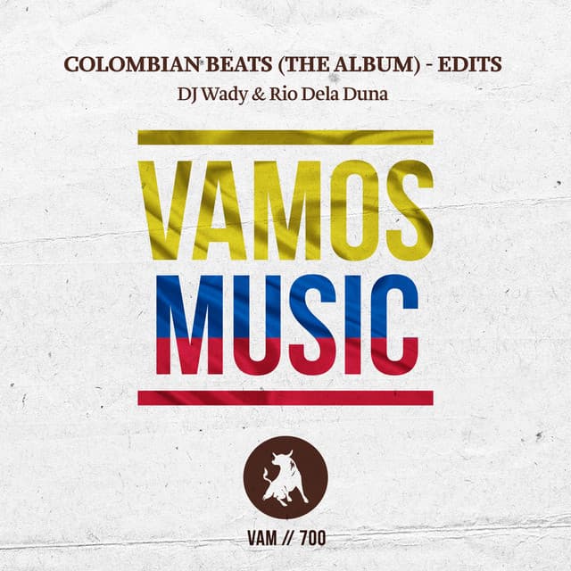 Colombian Beats (The Album) - Edits cover art