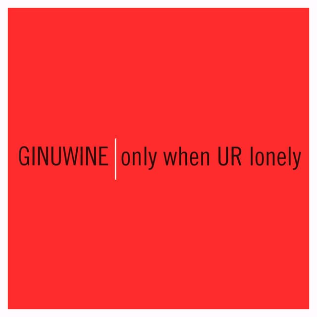Only When UR Lonely cover art