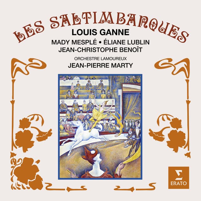 Ganne: Les saltimbanques, Act 1: Trio. "Que me dites vous-là ?" (Suzanne, Grand-Pingouin, Paillasse) cover art