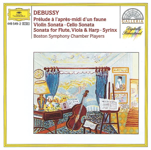 Debussy: Prélude à l'après-midi d'un faune; Violin Sonata; Cello Sonata; Sonata for Flute, Violia & Harp; Syrinx cover art