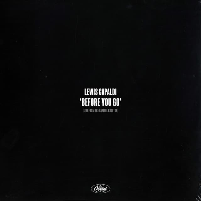 Before You Go - Live From The Capitol Rooftop cover art