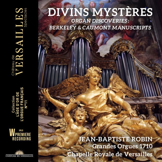 Divins Mystères. Organ Discoveries: Berkeley & Caumont Manuscripts cover art