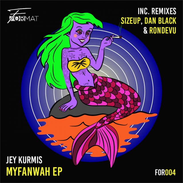 Myfanwah - Dan Black (UK), Rondevu Remix cover art