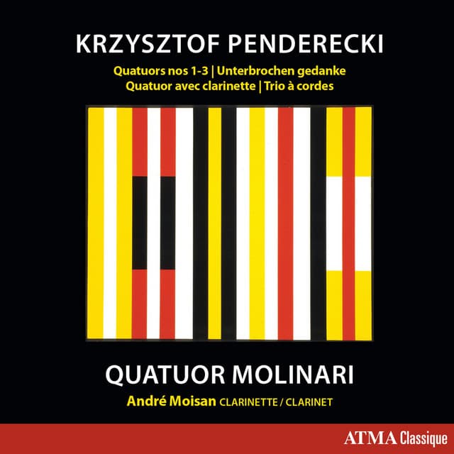 Clarinet Quartet: I. Notturno. Adagio cover art