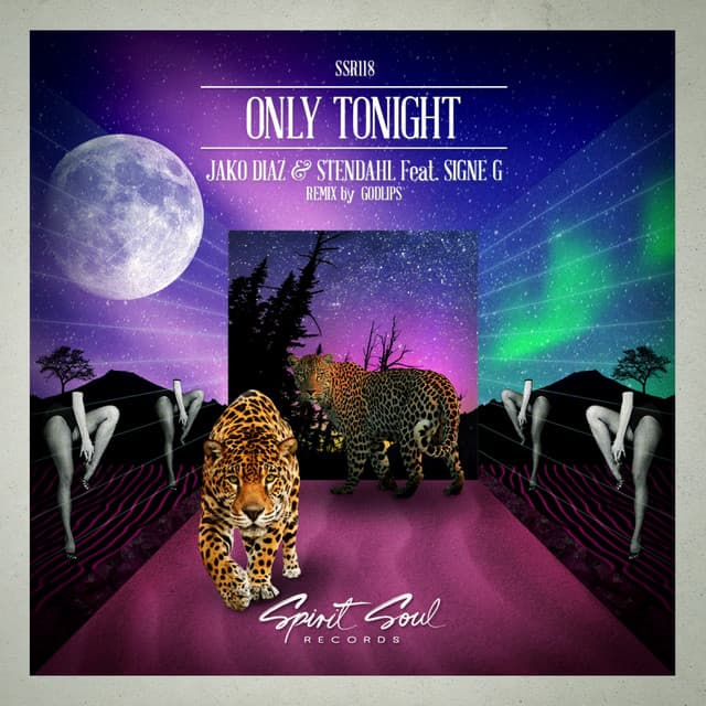 Only Tonight - Godlips Remix cover art