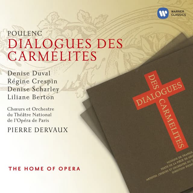 Poulenc: Dialogues des Carmélites, FP 159, Act 1: "Où est Blanche ?" (Le Chevalier, Le Marquis) cover art