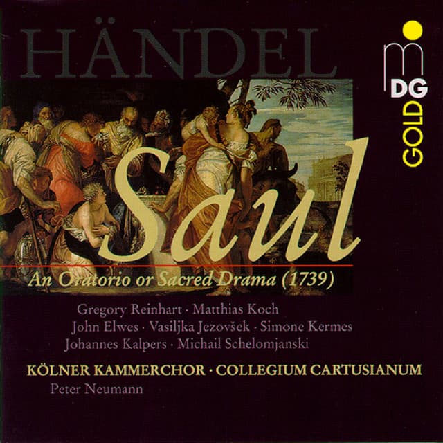 Saul, HWV 53: Act One "Along the Monster Atheist Strode" cover art