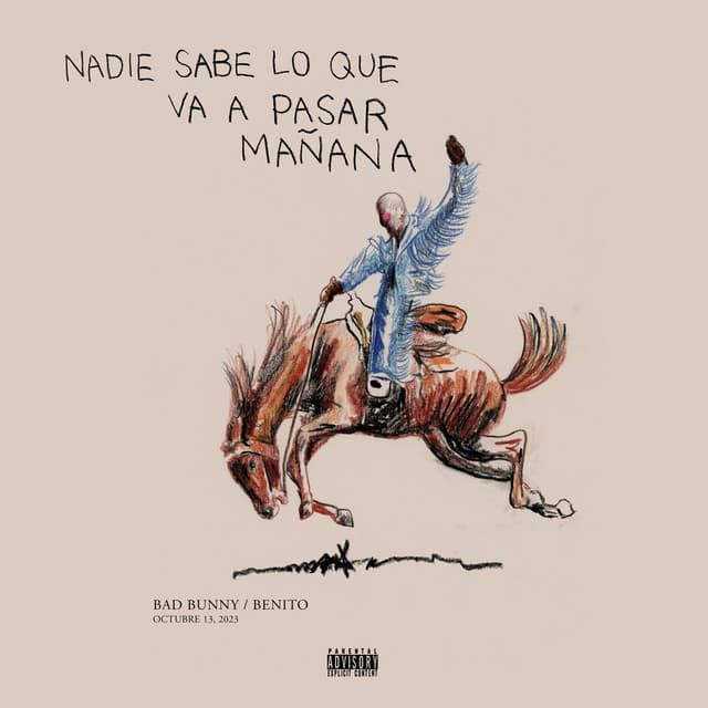 nadie sabe lo que va a pasar mañana cover art