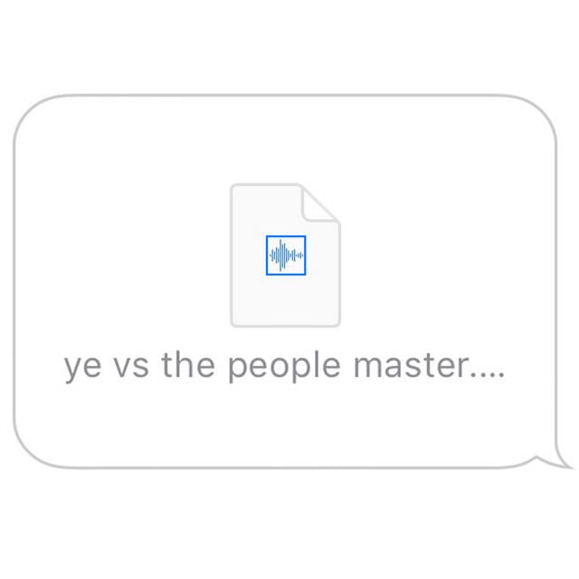 Ye vs. the People (starring TI as the People) cover art