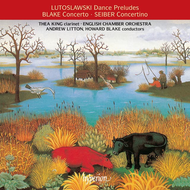Concertino for Clarinet and String Orchestra: I. Toccata. Allegro cover art