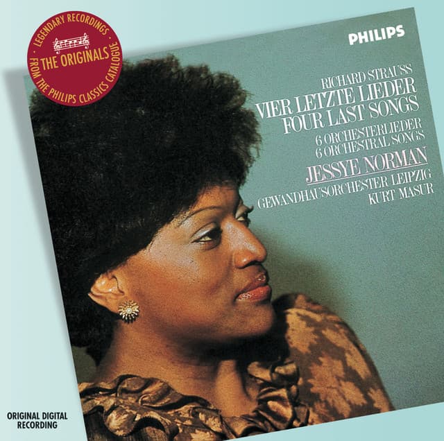4 Letzte Lieder, TrV 296: No. 1, Frühling cover art
