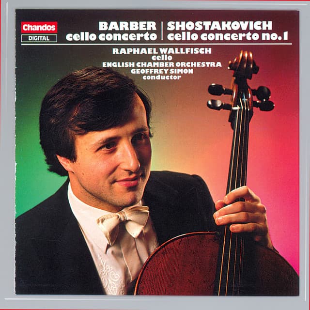 Shostakovich: Cello Concerto No. 1 - Barber: Cello Concerto cover art