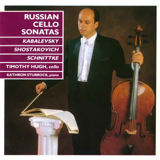 Russian Cello Sonatas cover art