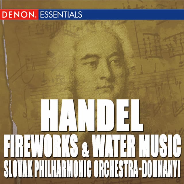 Music for the Royal Fireworks, HWV 351: IV. La Paix cover art