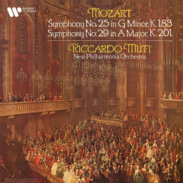 Mozart: Symphony No. 25 in G Minor, K. 183: III. Menuetto e Trio cover art