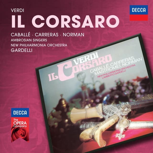 Il Corsaro - Act 2: "Né sulla terra creatura alcuna...Vola talor dal carcere...Seide celebra non gioia e festa" cover art
