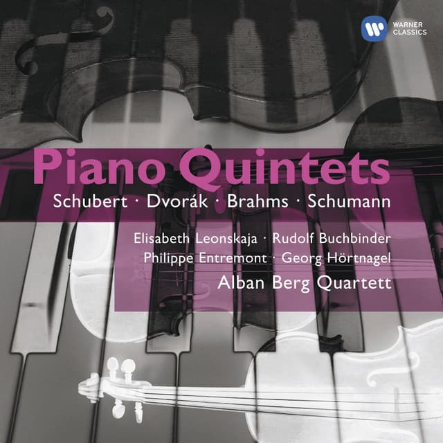 Schubert, Dvořák, Brahms & Schumann: Piano Quintets cover art