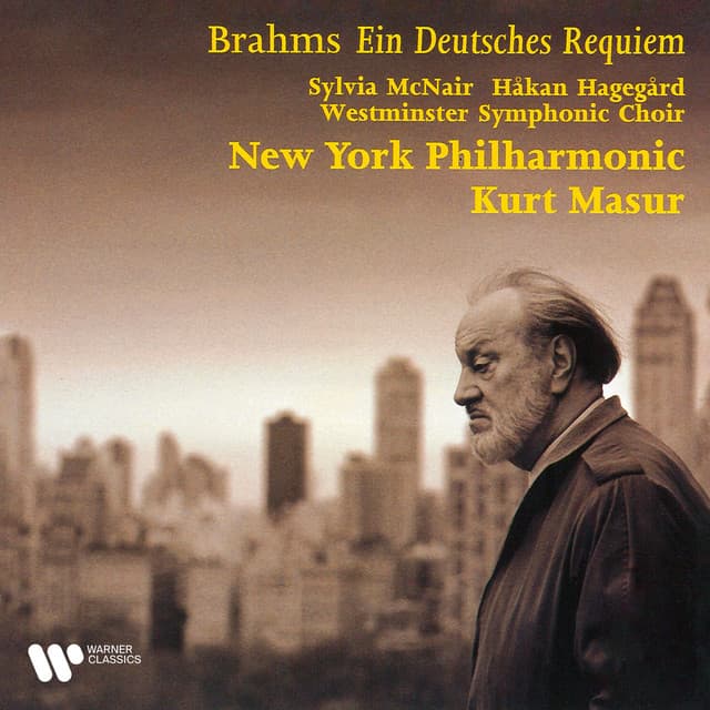 Brahms: Ein deutsches Requiem, Op. 45 cover art