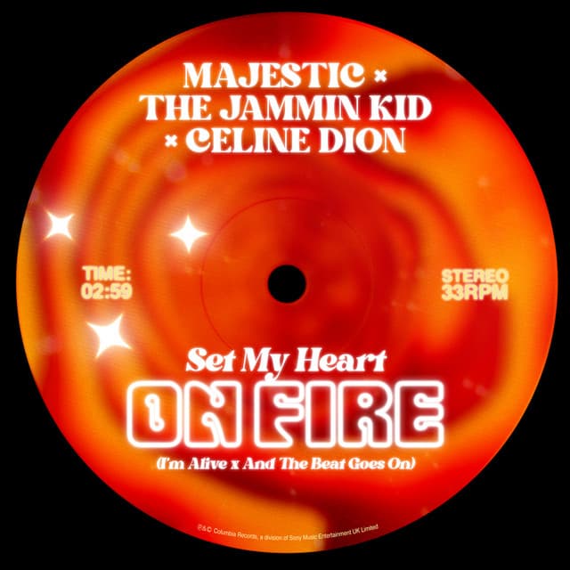 Set My Heart On Fire (I'm Alive x And The Beat Goes On) - Majestic VIP Mix cover art