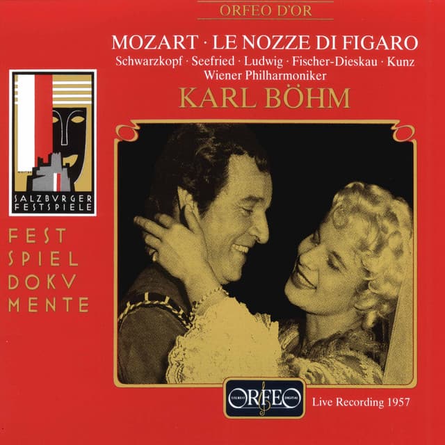Le nozze di Figaro, K. 492, Act I: Ed aspettaste il giorno (Live) cover art