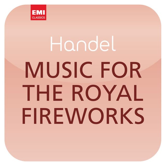 Händel: Music for the Royal Fireworks cover art