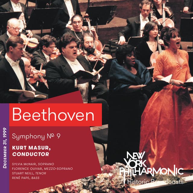 Symphony No. 9 in D Minor, Op. 125 "Choral": I. Allegro ma non troppo, un poco maestoso - Live cover art