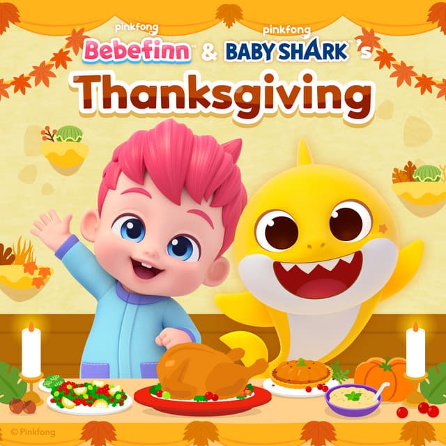 Bebefinn & Baby Shark's Thanksgiving cover art