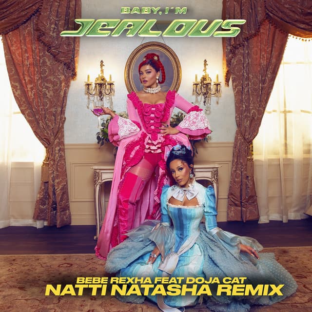 Baby, I'm Jealous (feat. Doja Cat) - Natti Natasha Remix cover art