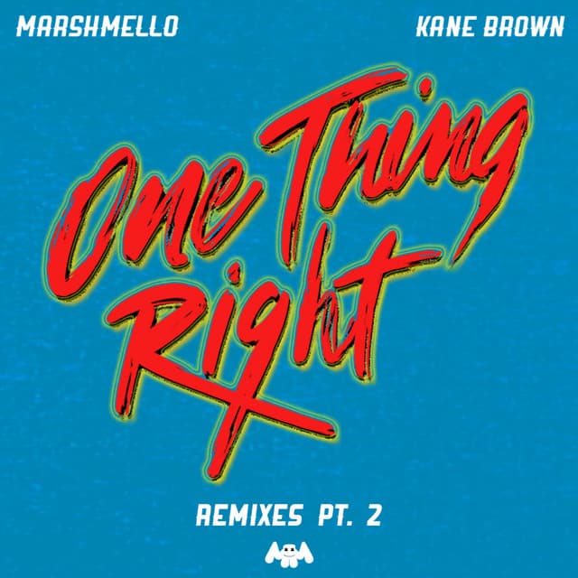 One Thing Right - Koni Remix cover art