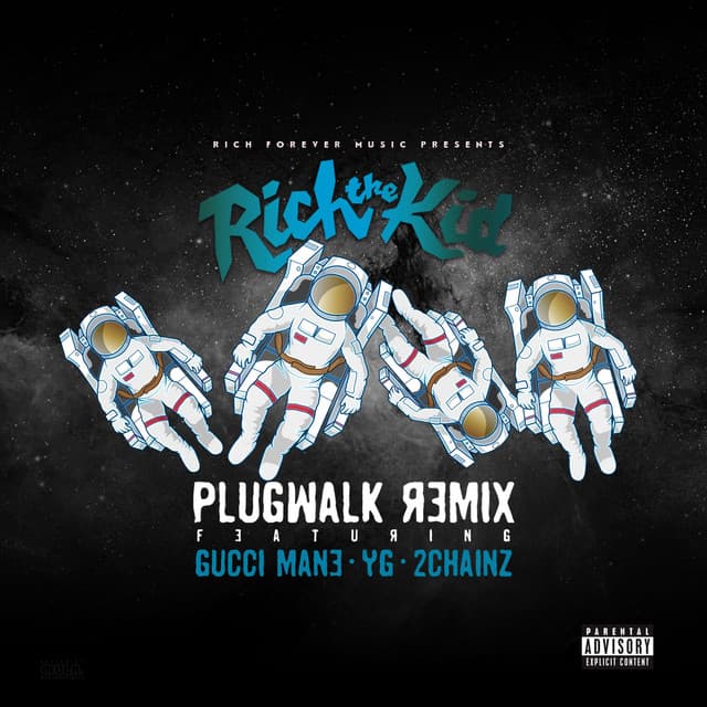 Plug Walk (feat. Gucci Mane, YG, 2Chainz) - Remix cover art