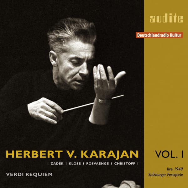 Edition Herbert von Karajan, Vol. II (Verdi: Messa di Requiem) cover art