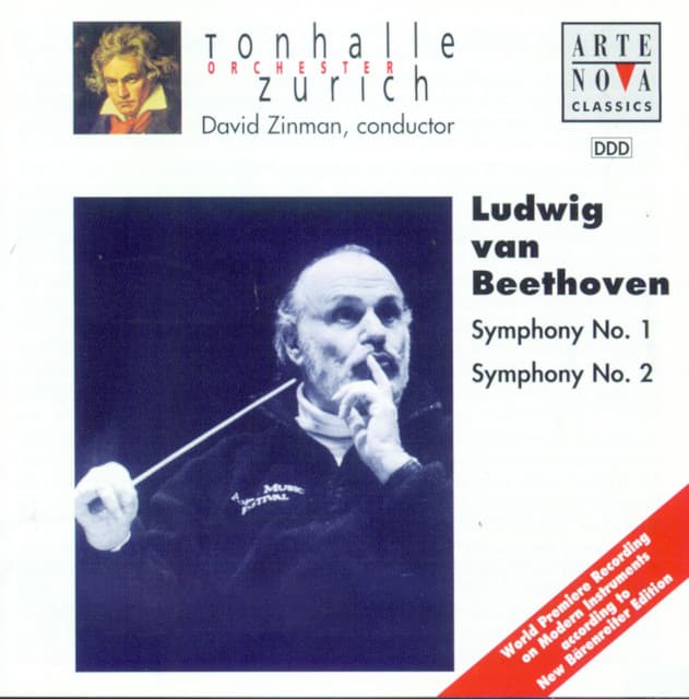 Beethoven: Symphonies No. 1 & 2 cover art
