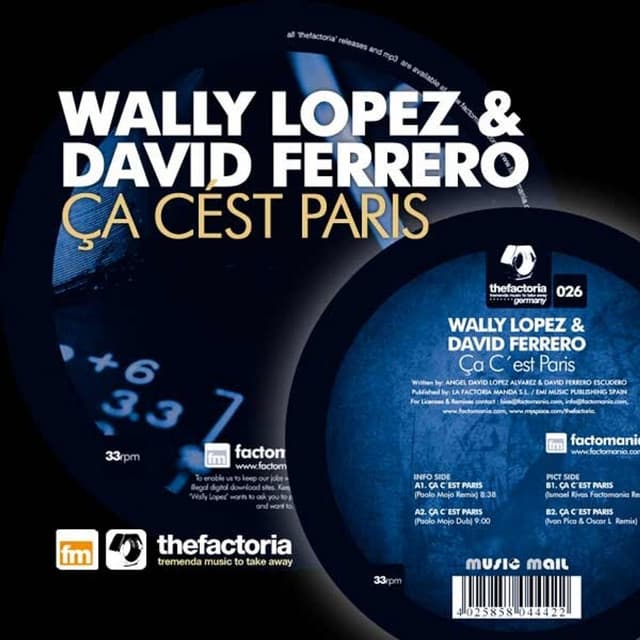 Ca c'est Paris - Ivan Pica & Oscar L Remix cover art