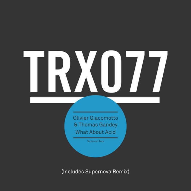 What About Acid - Supernova Remix cover art