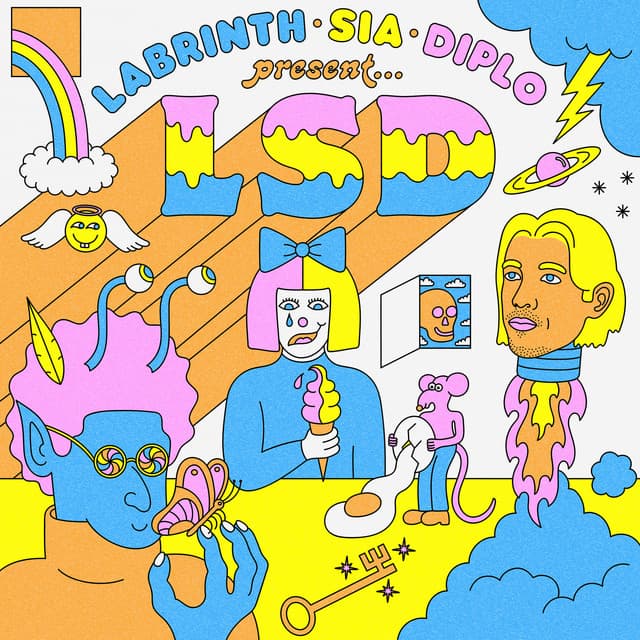 LABRINTH, SIA & DIPLO PRESENT... LSD cover art