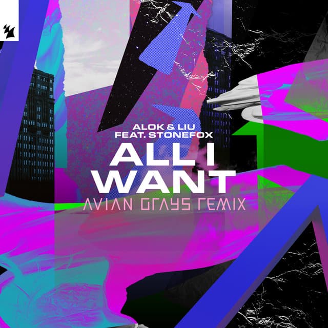 All I Want - AVIAN GRAYS Extended Remix cover art