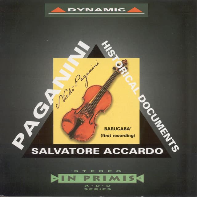 Introduction and Variations on Nel cor più non mi sento from Paisiello's La molinara, Op. 38, MS 44 (Arr. V. Prihoda) cover art