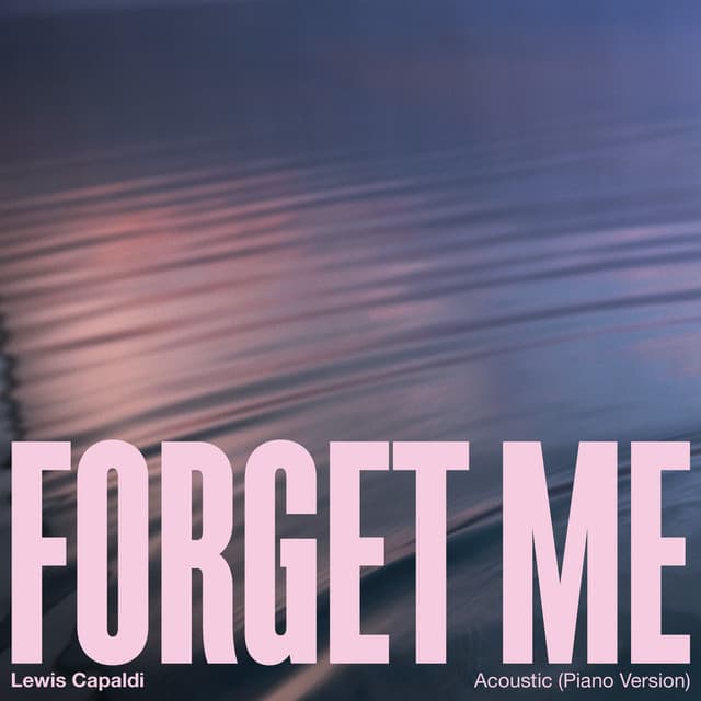 Forget Me - Piano Acoustic cover art