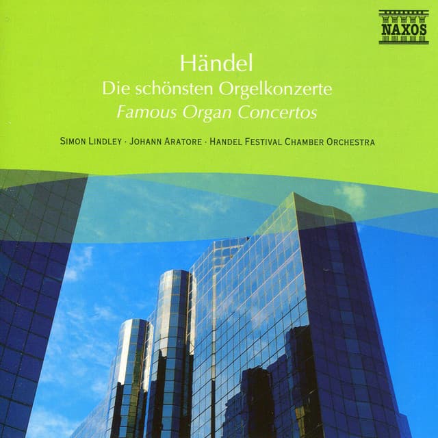 Handel: Organ Concertos cover art