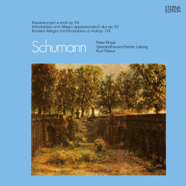 Schumann: Piano Concertos, Op. 54, 92 & 134 cover art