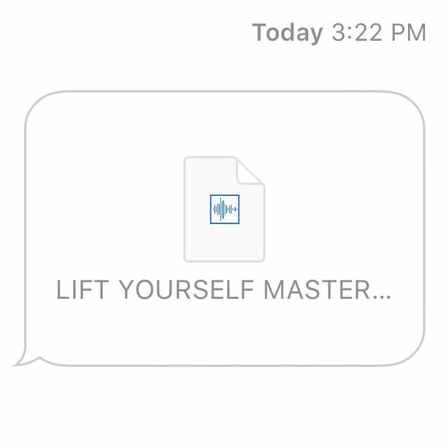 Lift Yourself cover art