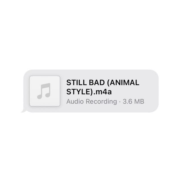 Still Bad (Animal Style) cover art