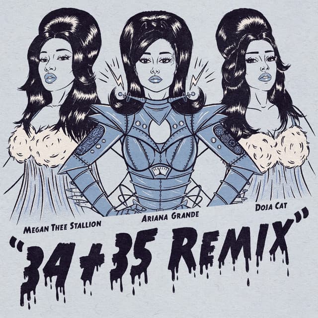 34+35 Remix (feat. Doja Cat, Megan Thee Stallion) - Remix cover art