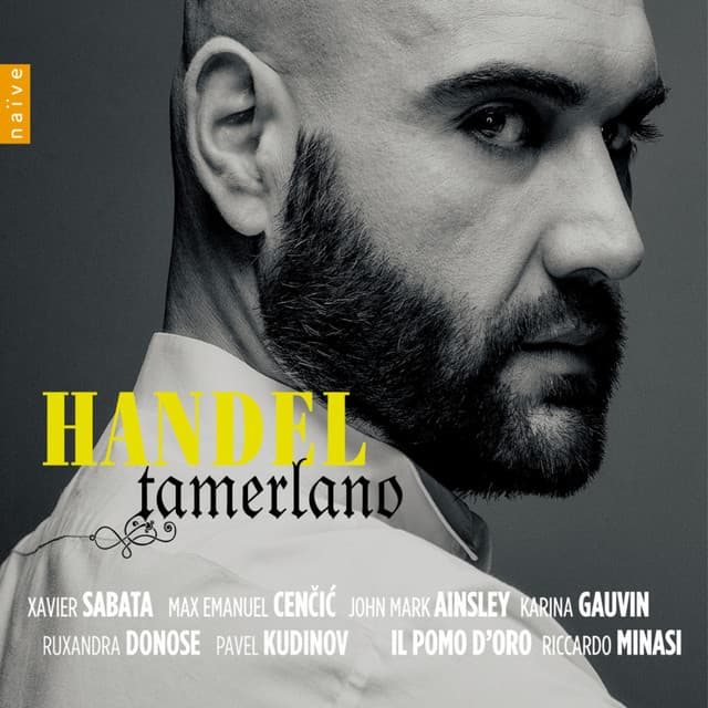 Handel: Tamerlano, HWV 18 cover art
