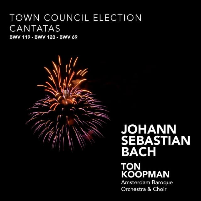 Bach: Town Council Election Cantatas cover art